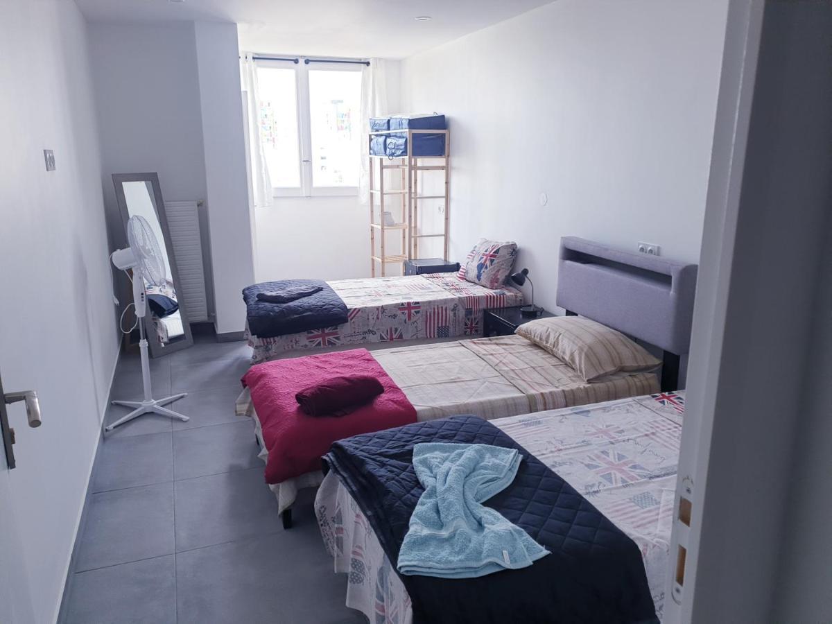 Big Flat Sea Vieuw 95 M2 5 Rooms Near Airport 5 Min Train 3 Min And Tram On Site, Beach 7 Min, 2 Showers And 2 Toilets , Neuf Grand Appartement 95 M2 5 Chambres Proche Aeroport 5 Min Train 3 Min Et Tramway Sur Place, Plage 7 Min 2 Douches Et 2 Wc Vue Nice Exterior foto
