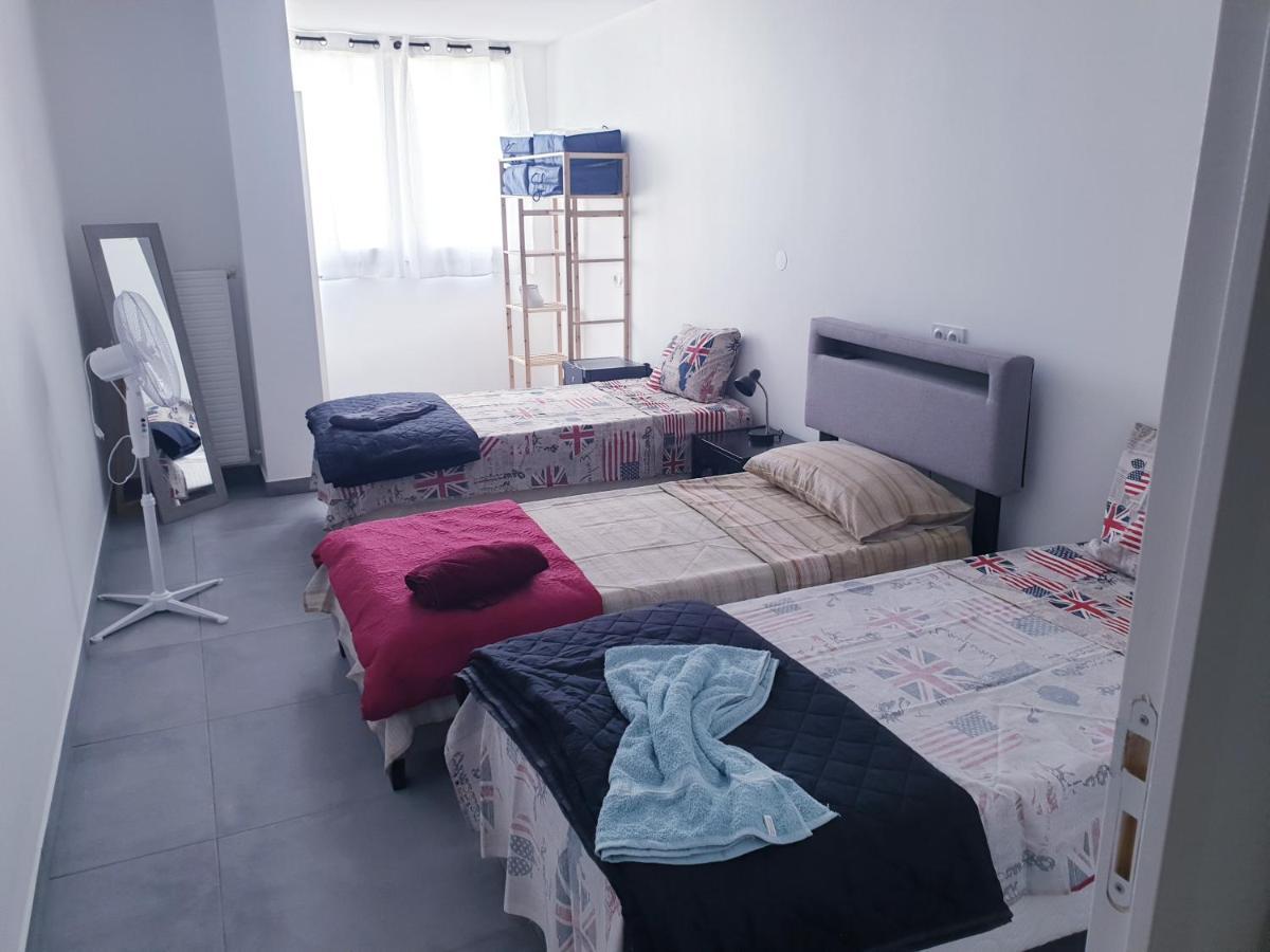 Big Flat Sea Vieuw 95 M2 5 Rooms Near Airport 5 Min Train 3 Min And Tram On Site, Beach 7 Min, 2 Showers And 2 Toilets , Neuf Grand Appartement 95 M2 5 Chambres Proche Aeroport 5 Min Train 3 Min Et Tramway Sur Place, Plage 7 Min 2 Douches Et 2 Wc Vue Nice Exterior foto